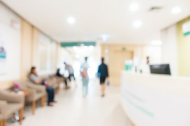 abstract blur hospital and clinic interior 1203 7890